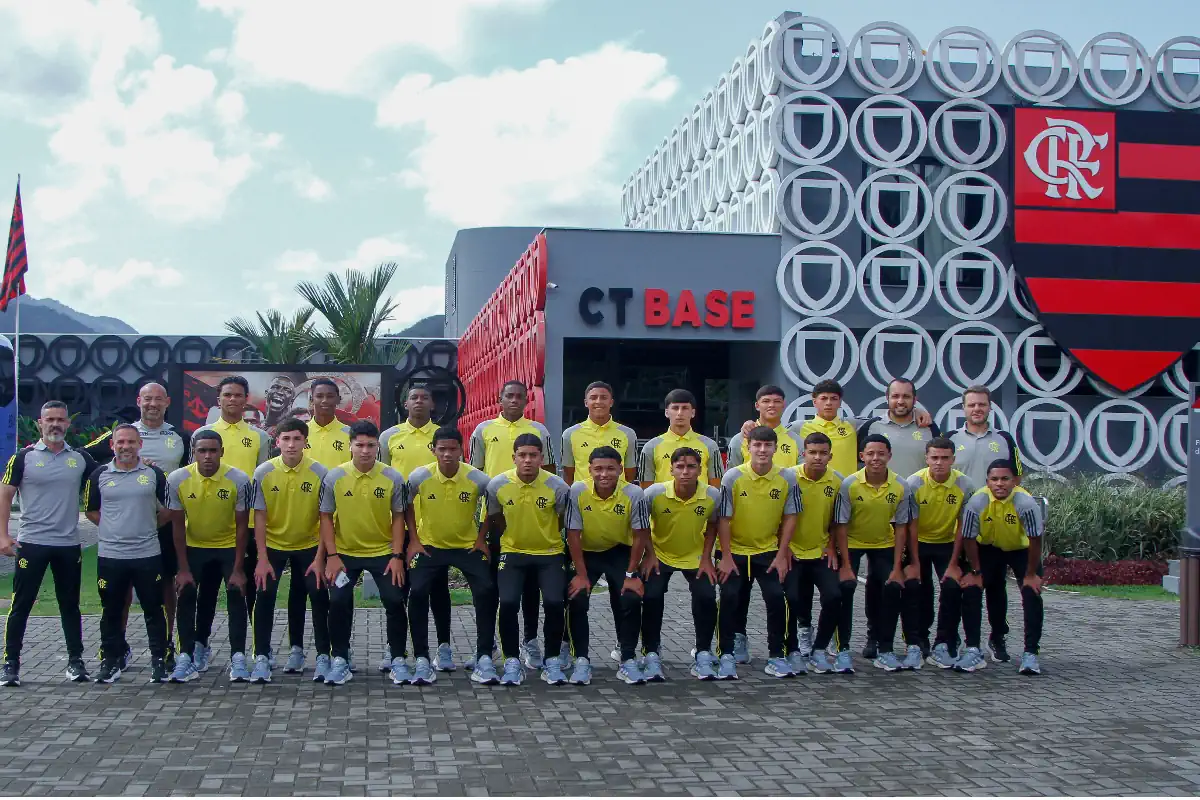 Sorte para os 'Crias" do Flamengo! Garotos do Ninho do Sub-15 viajam para competição na Alemanha