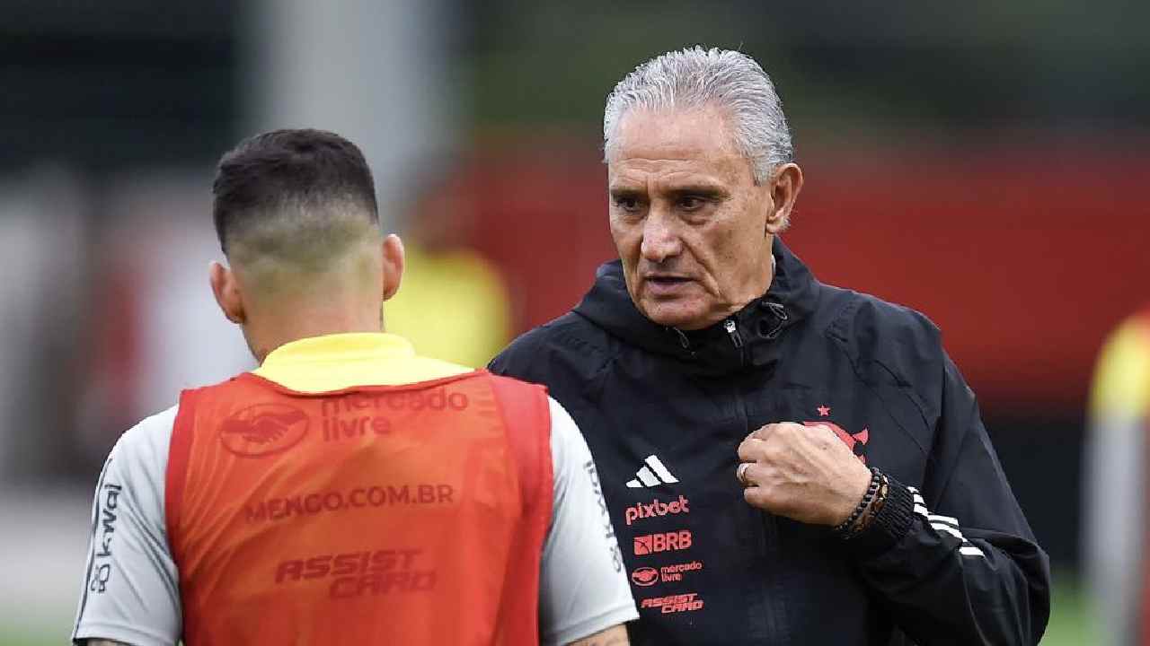 Flamengo deve ir a campo com time misto pensando na Copa do Brasil - Foto: Reprodução/Flamengo