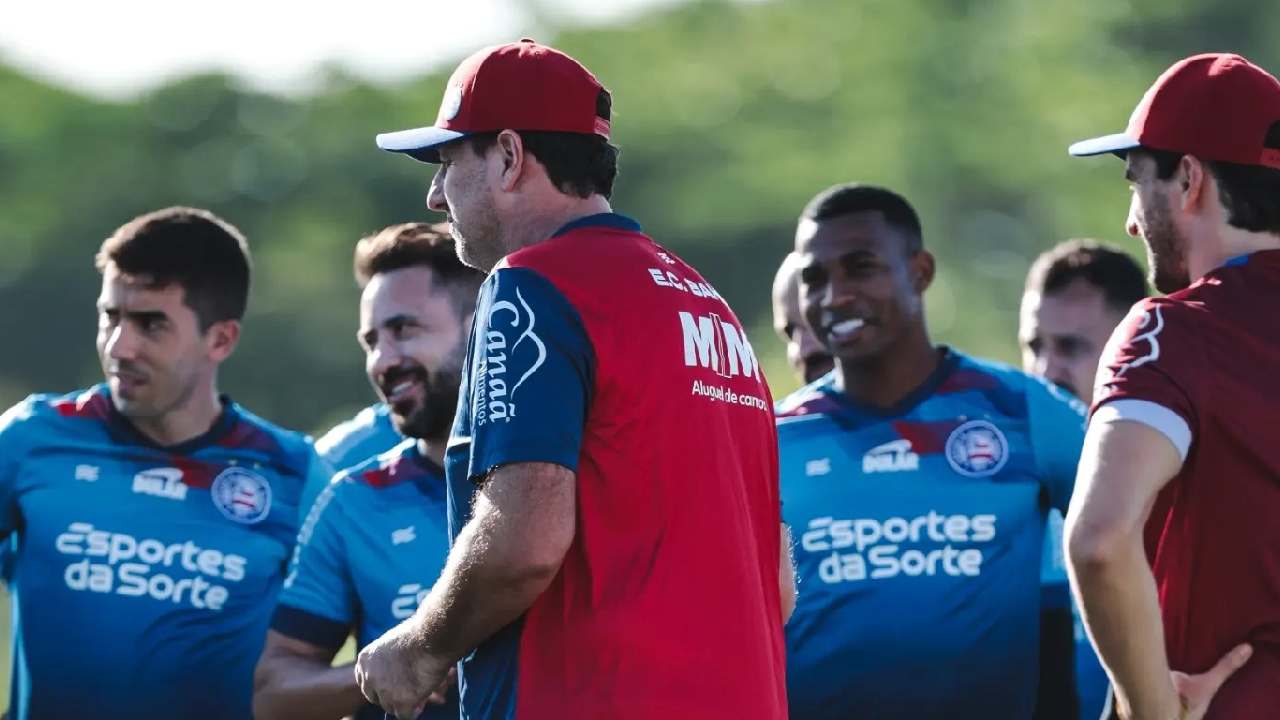 De olho no rival: Ceni prepara o Bahia sem Éverton Ribeiro para encarar o Flamengo