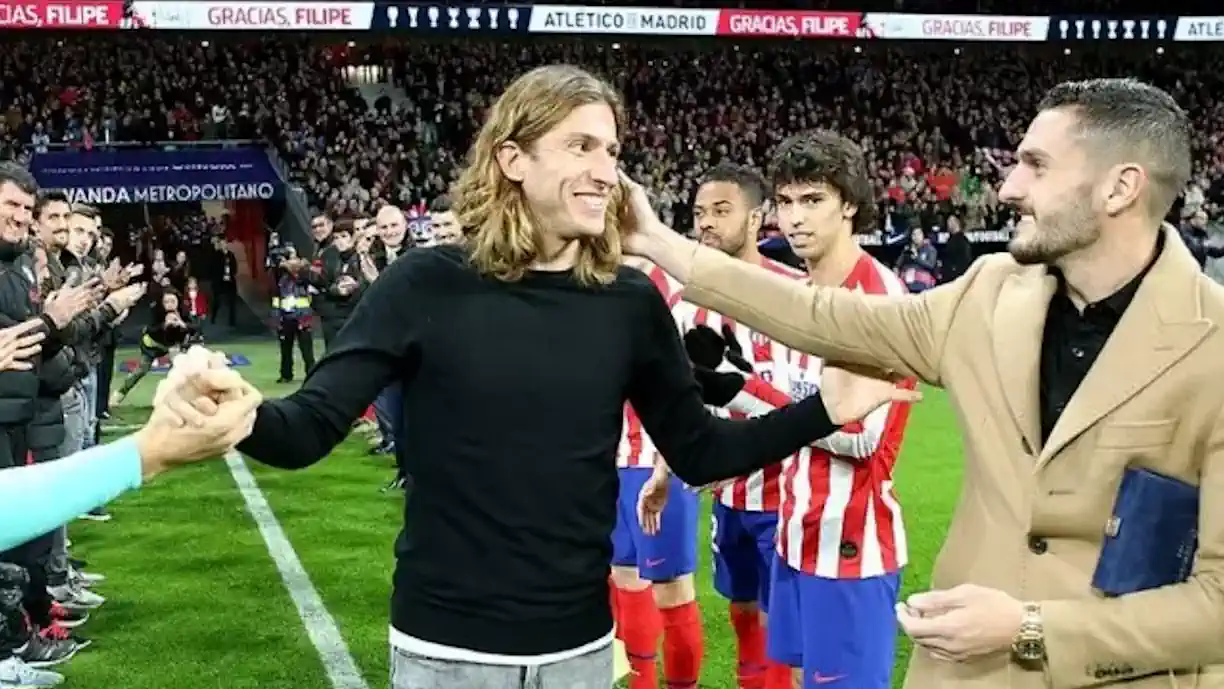 Filipe Luís assume o Flamengo como técnico interino até o fim da temporada  (Foto: Reprodução)