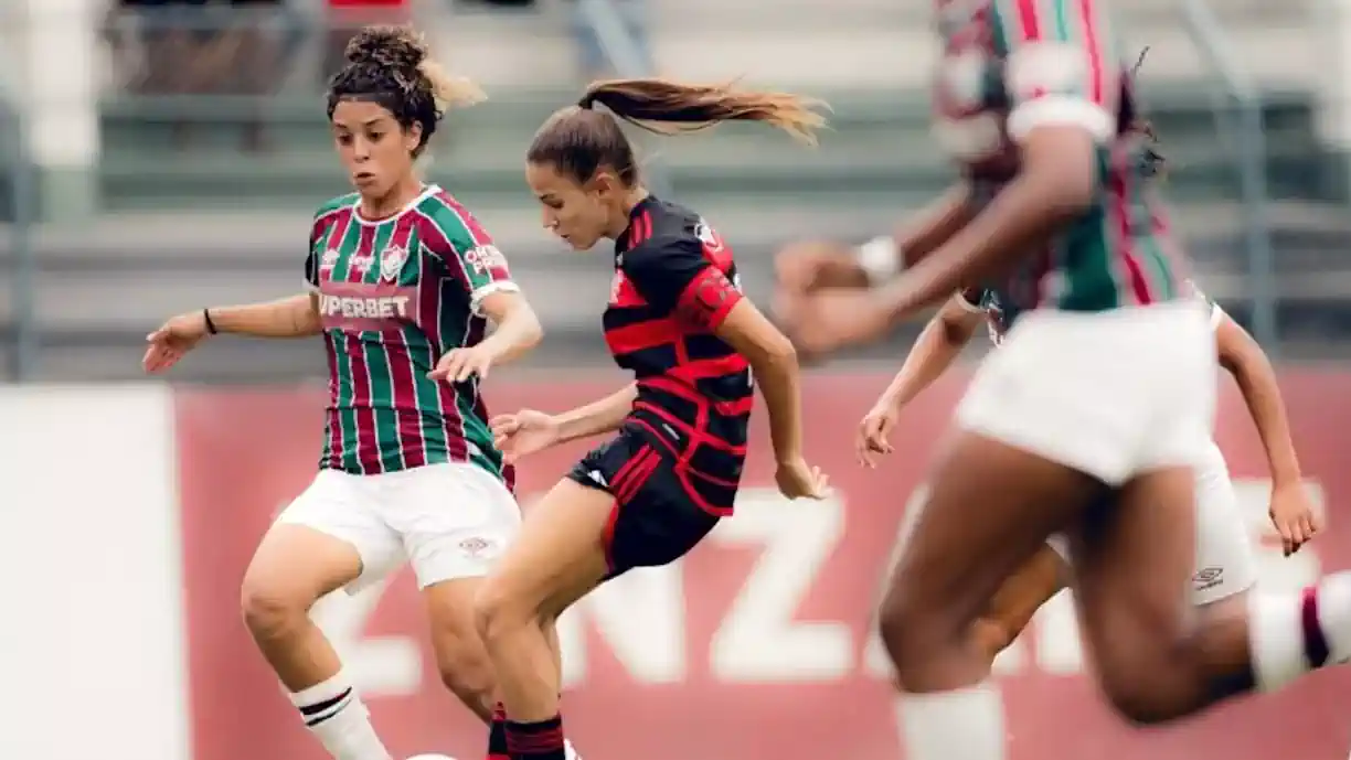 Flamengo e Fluminense ficam no empate em 1ª final do Campeonato Carioca Sub-20 Feminino