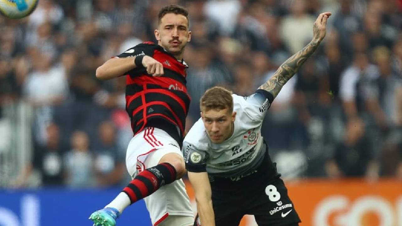 Flamengo e Corinthians se enfrentam pela Copa do Brasil - Foto: Reprodução