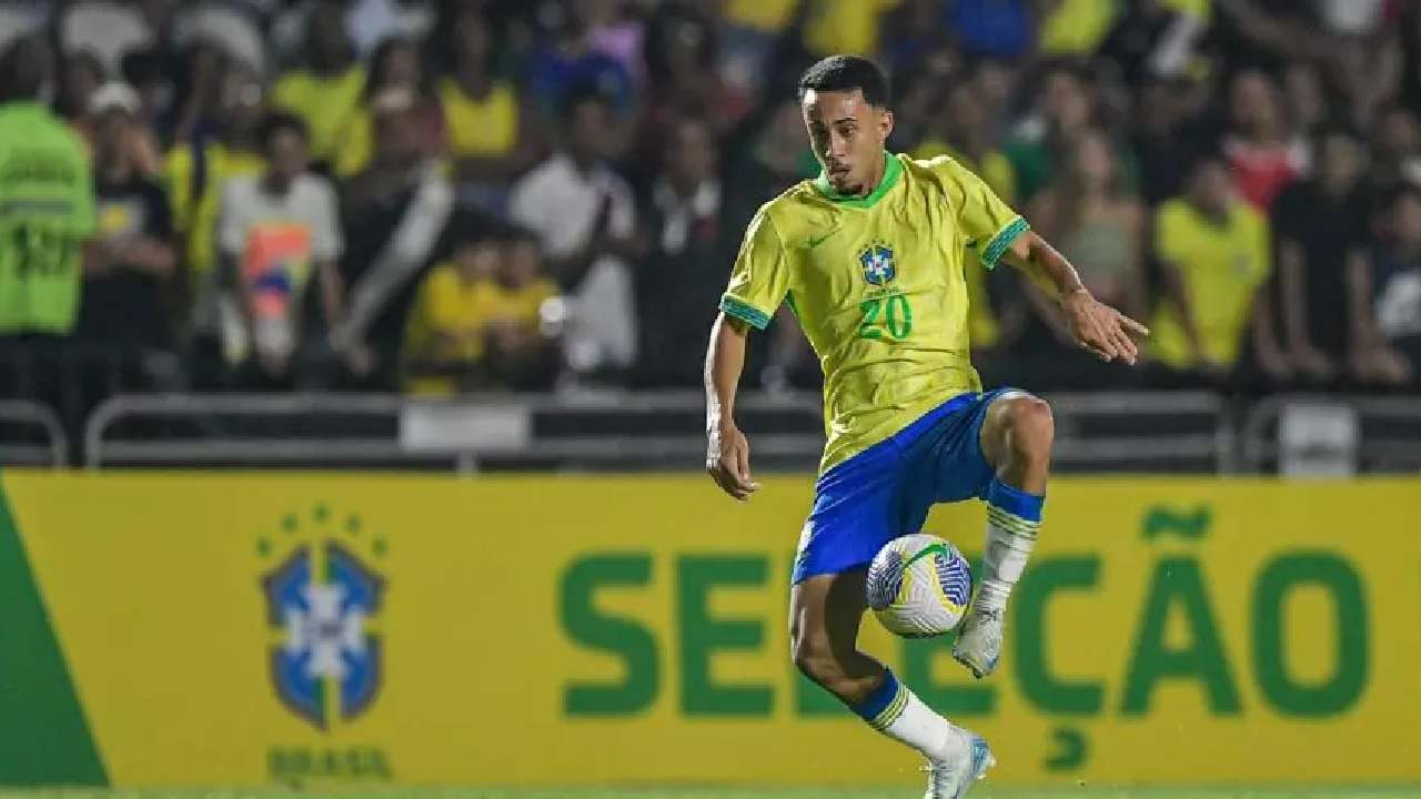 Seleção Brasileira Sub-20 vence México em amistoso com destaque para jogadores do Flamengo