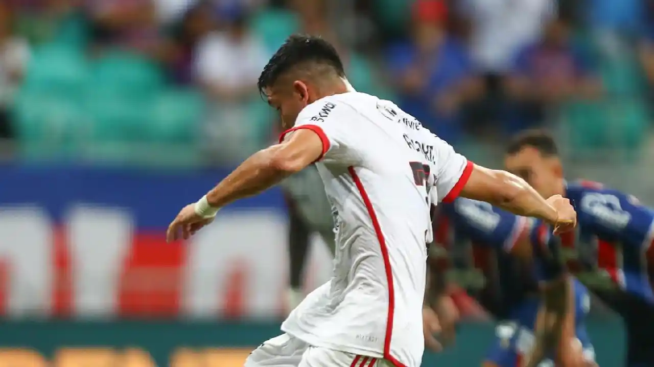 Carlos Alcaraz fez o seu primeiro gol pelo Flamengo - Foto: Reprodução