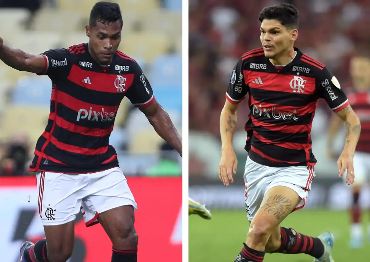 Ayrton Lucas diz que Flamengo é quem ganha em sua disputa com Alex Sandro