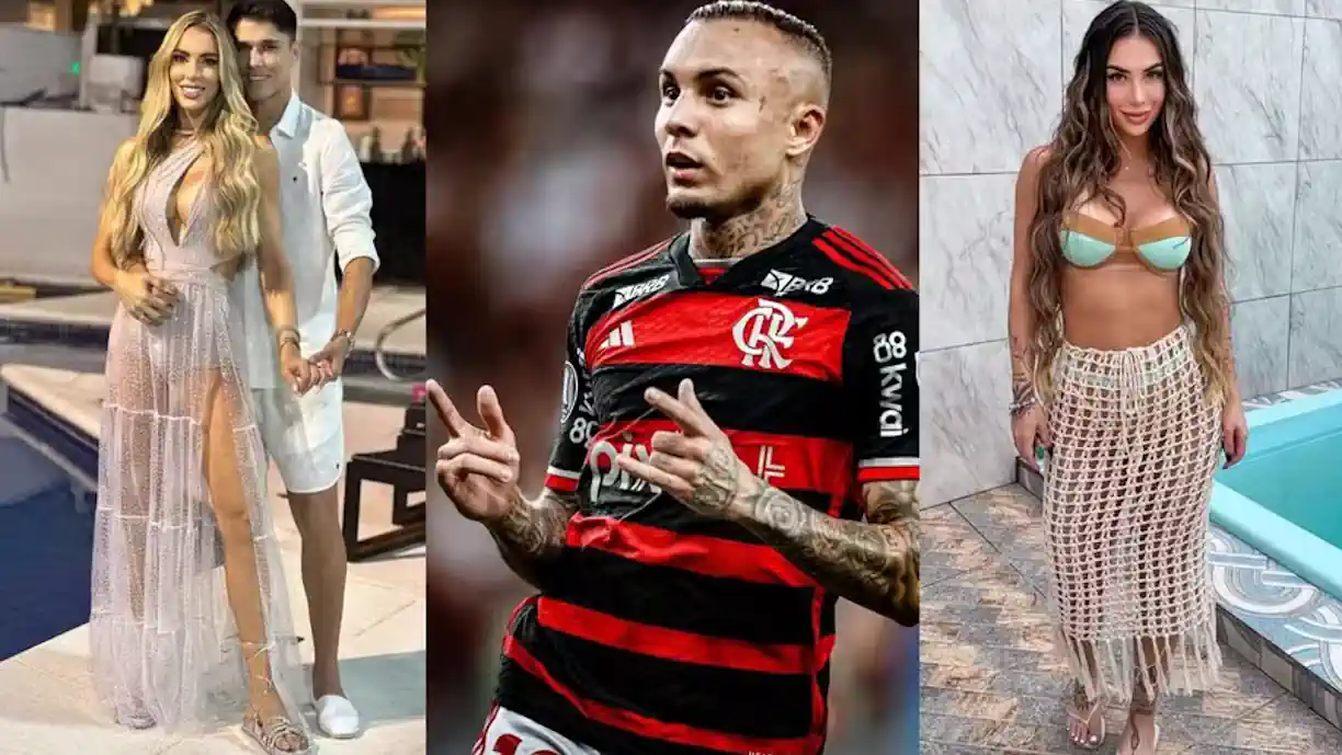 Esposa de jogador do Flamengo se pronuncia sobre Everton Cebolinha (Reprodução/ Instagram)