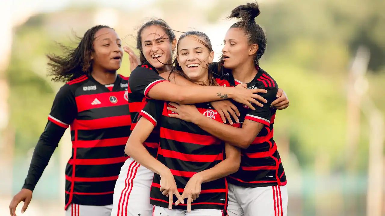 Flamengo feminino empata com Internacional no Luso-Brasileiro  - foto: Reprodução