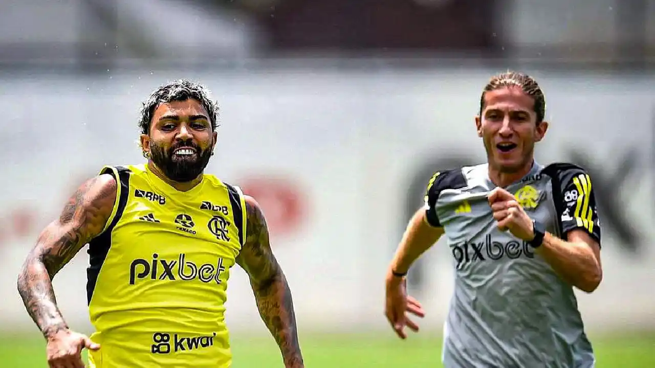 Filipe Luís é criticado na web por escalar Gabigol pela 'amizade' no Flamengo - entenda