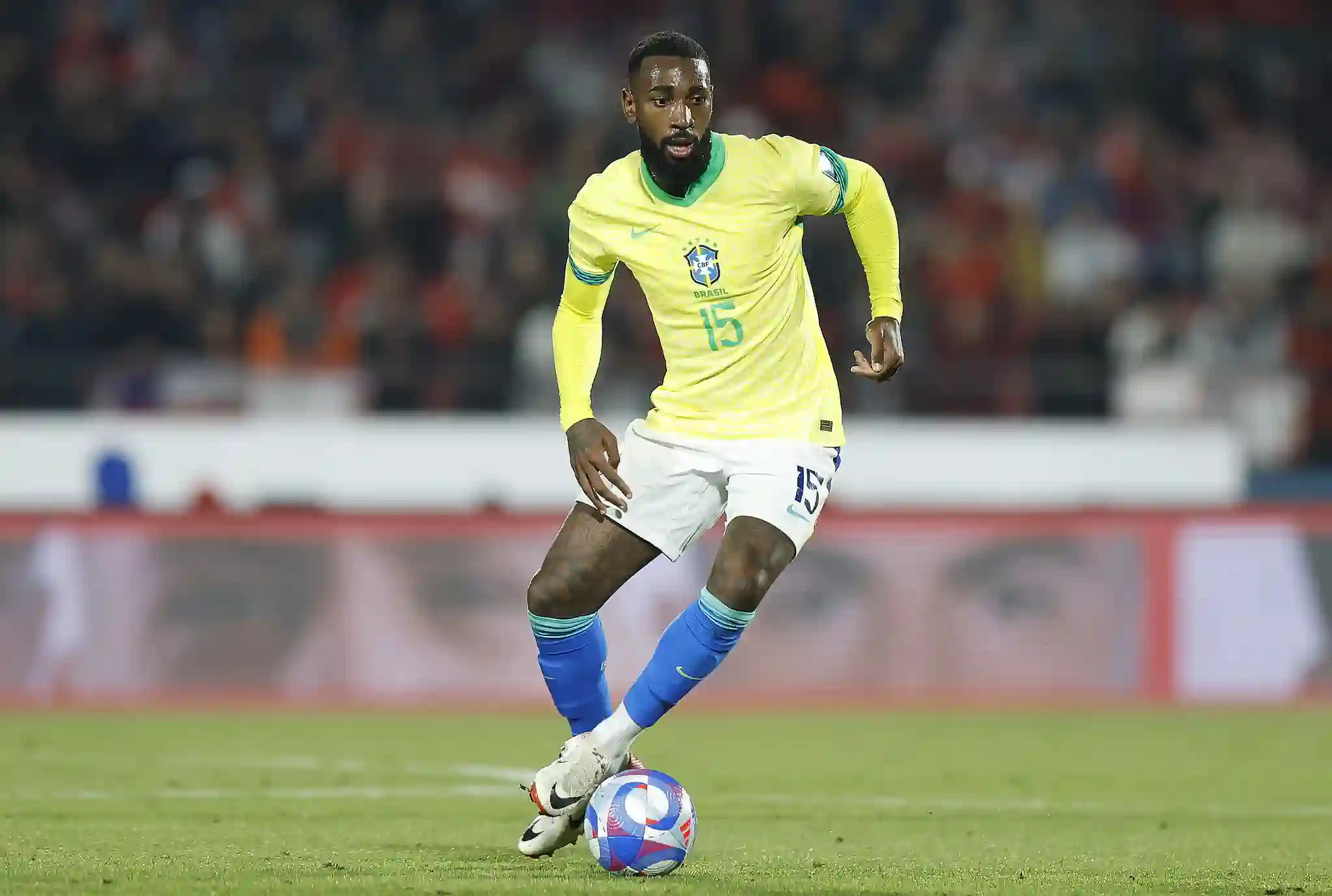 Gerson ajudou a seleção contra o Chile. Foto: Rafael Ribeiro/CBF