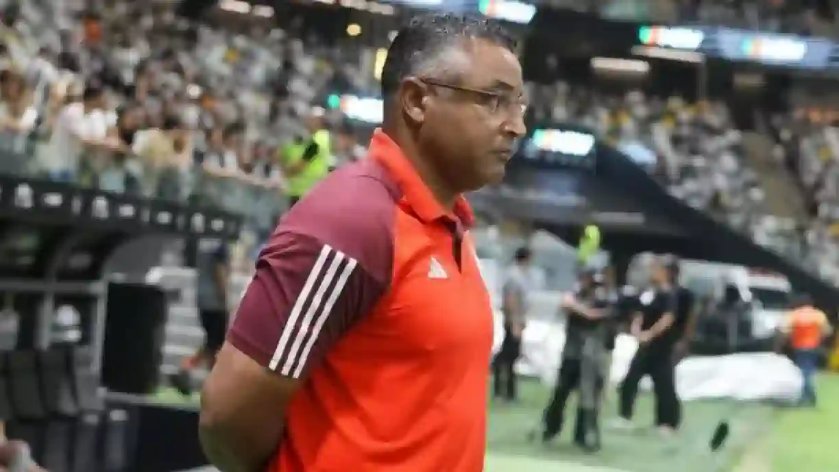 Técnico do Internacional celebra empate com o Flamengo (Reprodução/ Internacional)