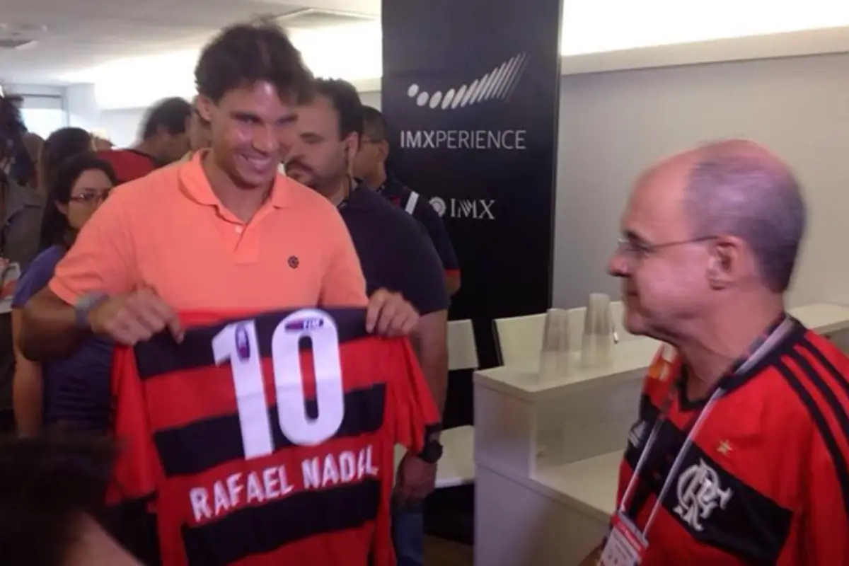 Rafael Nadal anunciou a aposentadoria - Foto: Divulgação/Flamengo