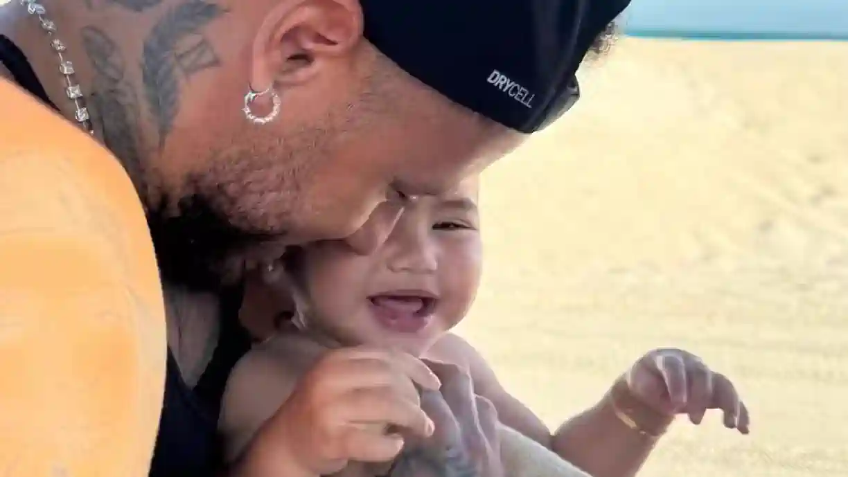 Neymar homenageia os filhos em publicação (Reprodução/ Instagram)