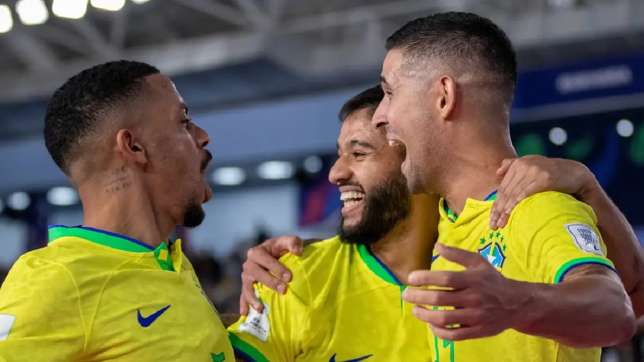 Ao vivo - acompanhe a semifinal de futsal entre Brasil x Ucrânia com imagens