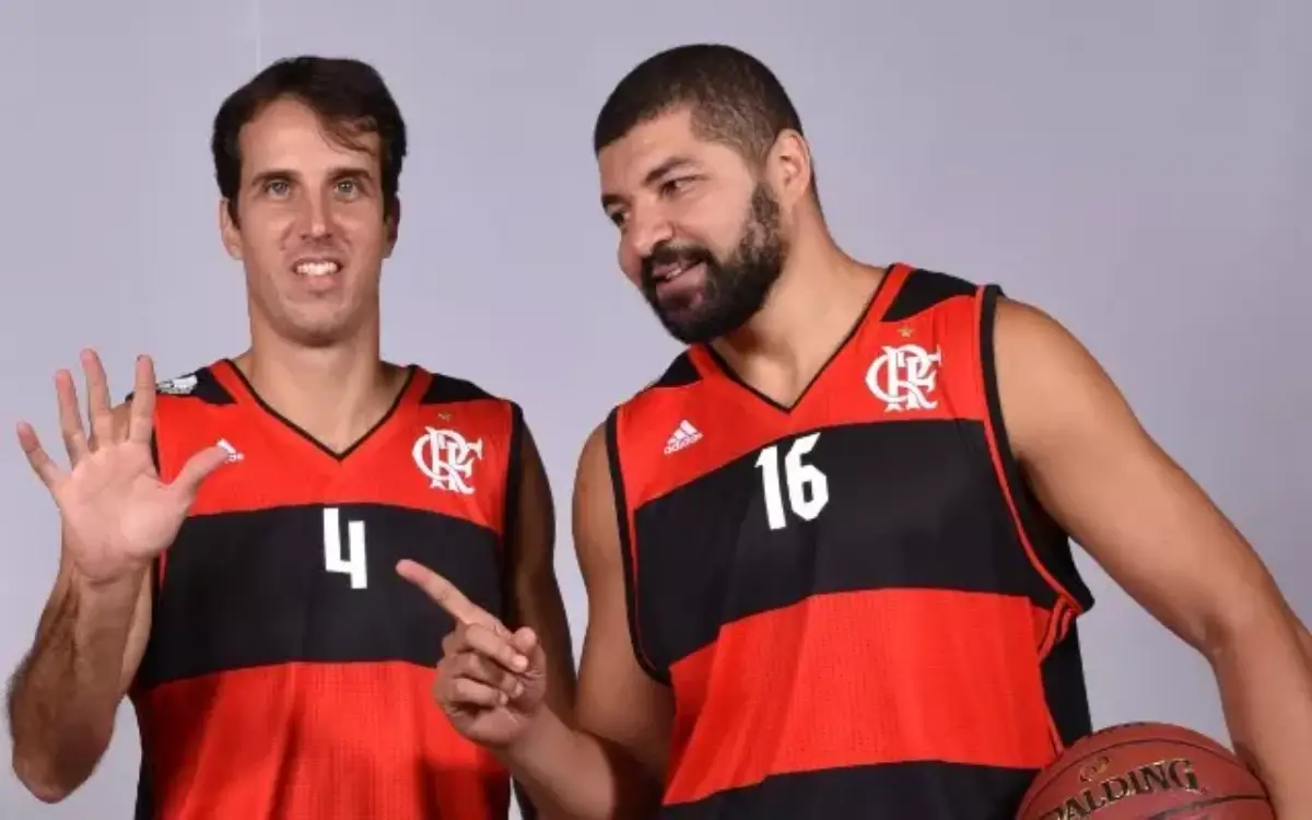 Marcelinho and Olivinha remember the match against an NBA team - Photo: JOÃO PIRES/LNB