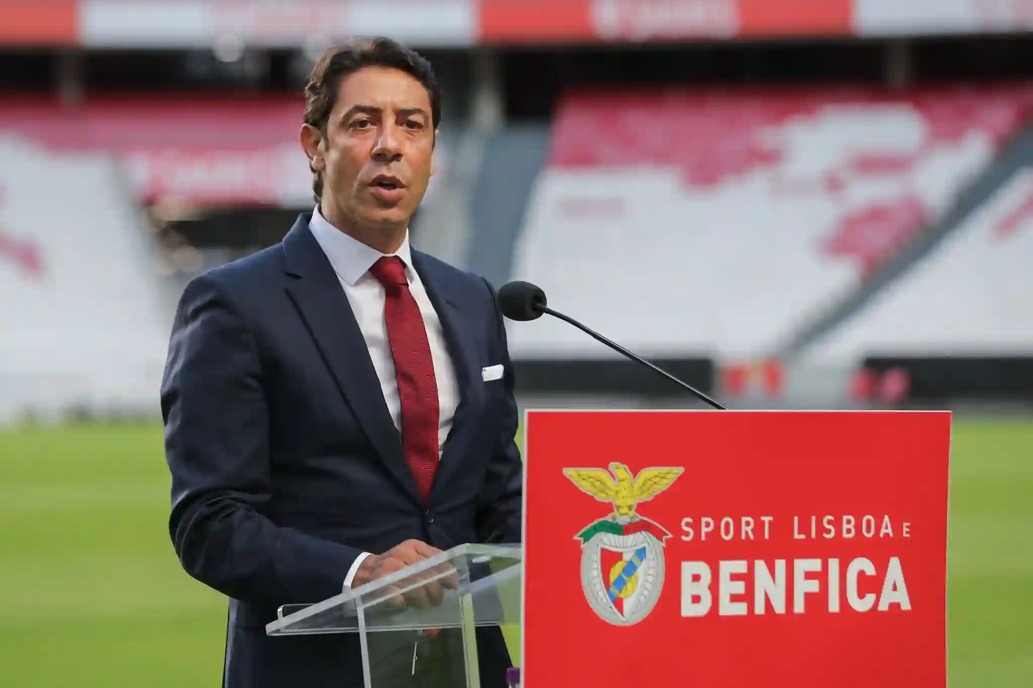 O ex-jogador Rui Costa é o Presidente do Benfica. Foto: Reprodução/Benfica