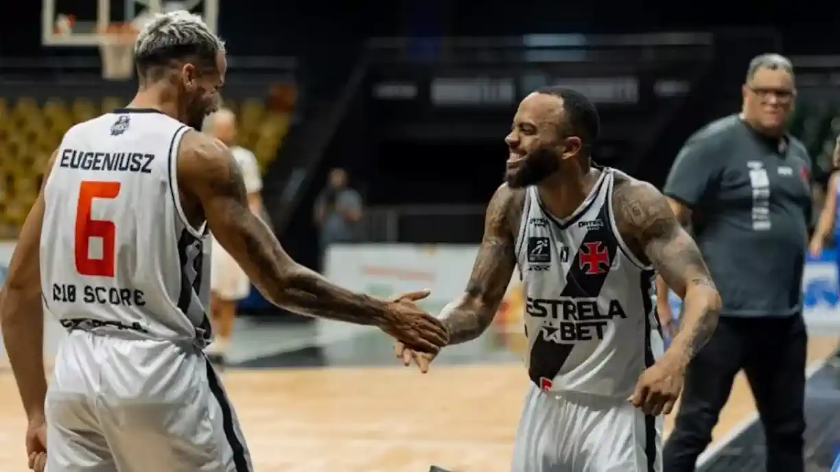 Armador do Vasco fala de estreia contra o Flamengo (Reprodução/LNB)