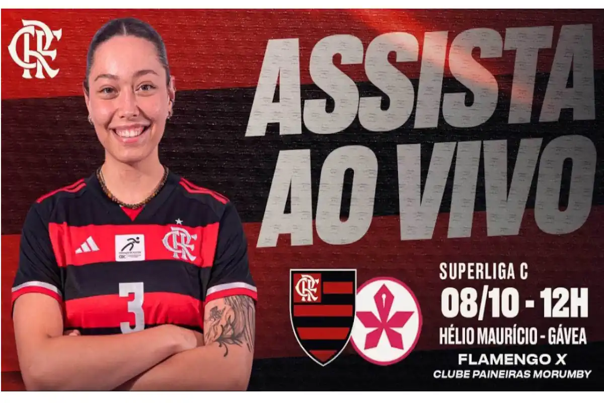 Assista ao vivo (com imagens) Superliga C de Vôlei | Flamengo x Clube Paineiras Morumby- 12h