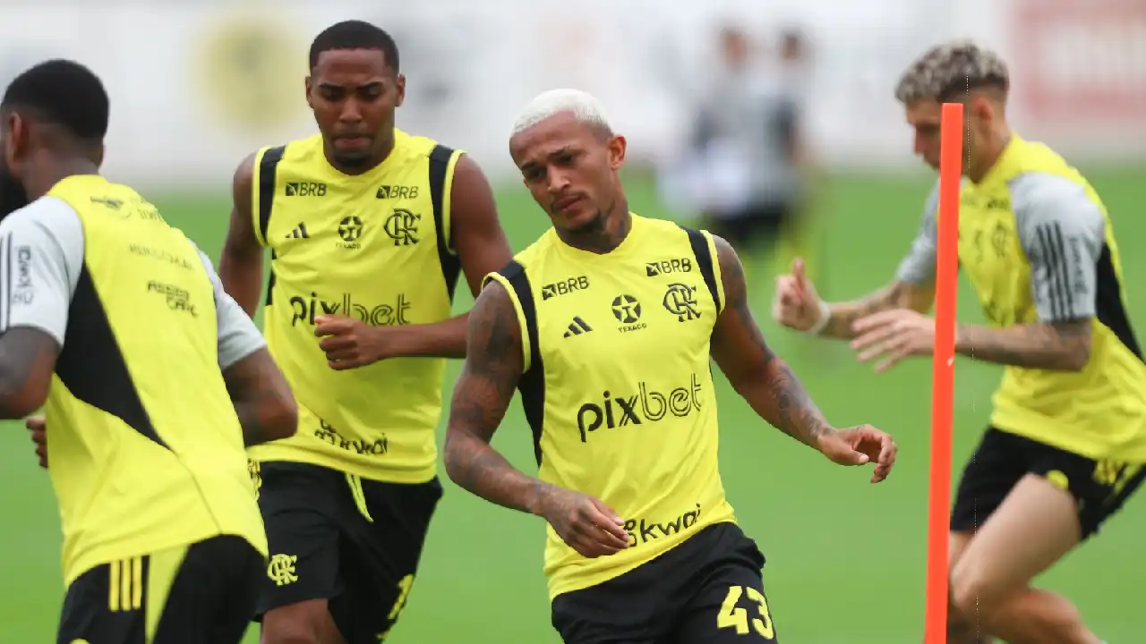 Sem Gabigol, confira a provável escalação do Flamengo para encarar o Internacional