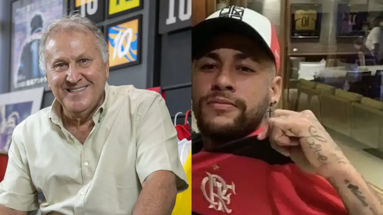 Será? Zico comenta sobre possível vinda de Neymar ao Flamengo: "Sabe como é o clima"