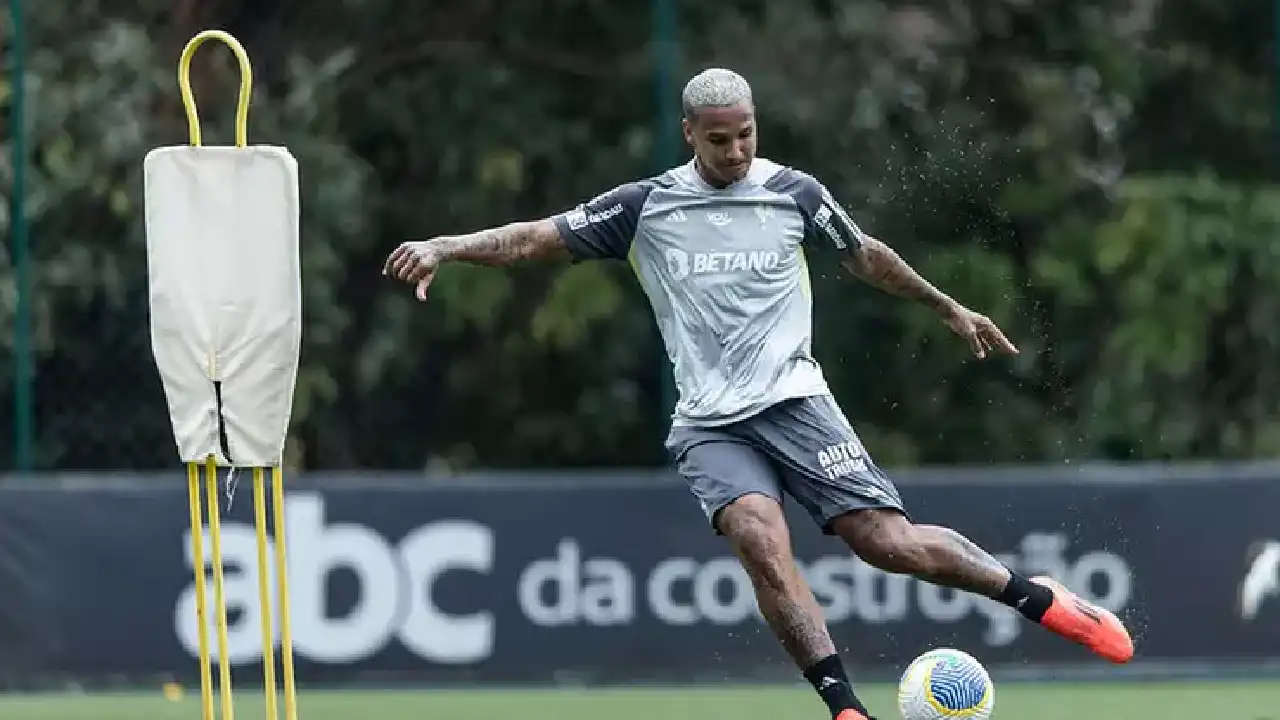 Atlético-MG trains for the decision against Flamengo in the Copa do Brasil - photo: reproduction