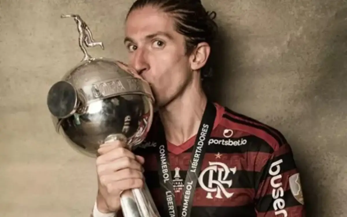 Jorge Jesus teria dito que Filipe Luís 'amarelou' na final da Libertadores - Foto: Reprodução