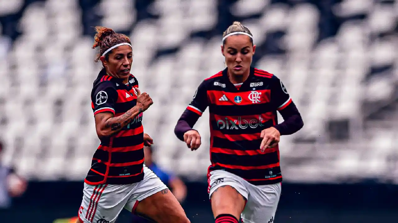 Flamengo feminino perde para o São Paulo por 1 a 0 na semifinal da Supercopa do Brasil e se despede da competição - foto: reprodução