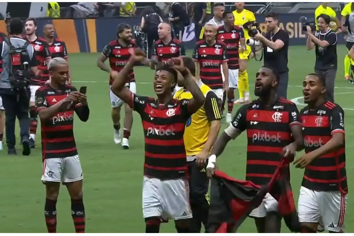 Flamengo tem Atlético MG como freguês na Arena MRV  ( Foto/ CRF) 