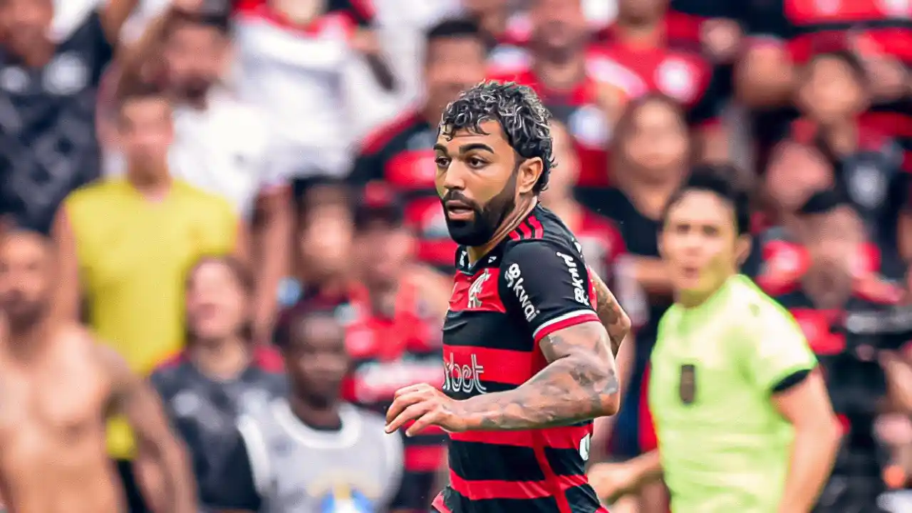 Gabigol busca valoriação em contrato e prepara-se para decisão contra o Atlético-MG pelo Flamengo - foto: reprodução