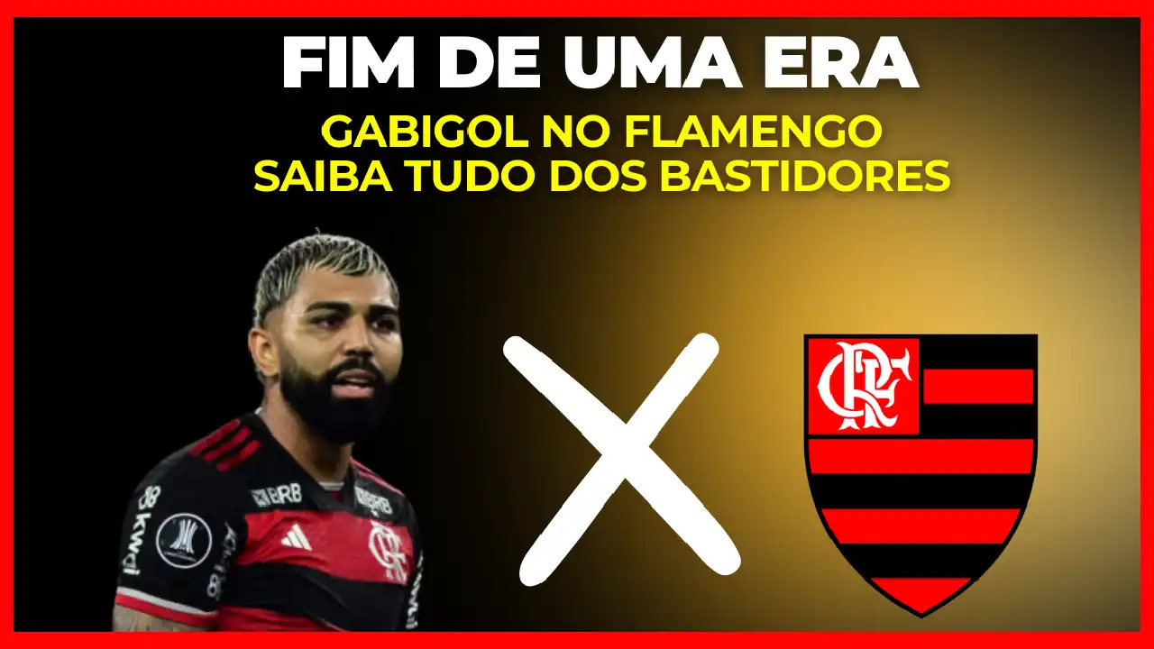 Gabigol em momento de tensão com a diretoria do Flamengo, futuro no clube segue incerto - foto: reprodução