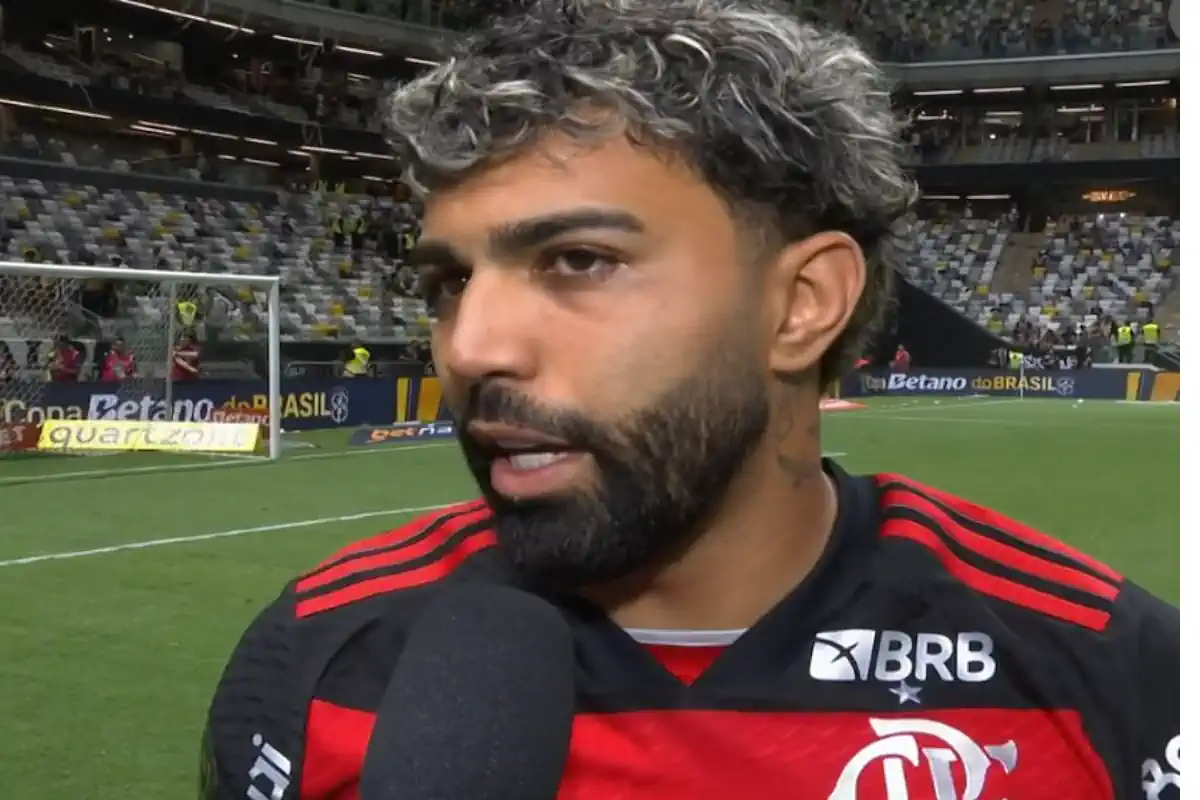 Gabigol se despede do Flamengo no Maracanã após seis anos - foto: reprodução