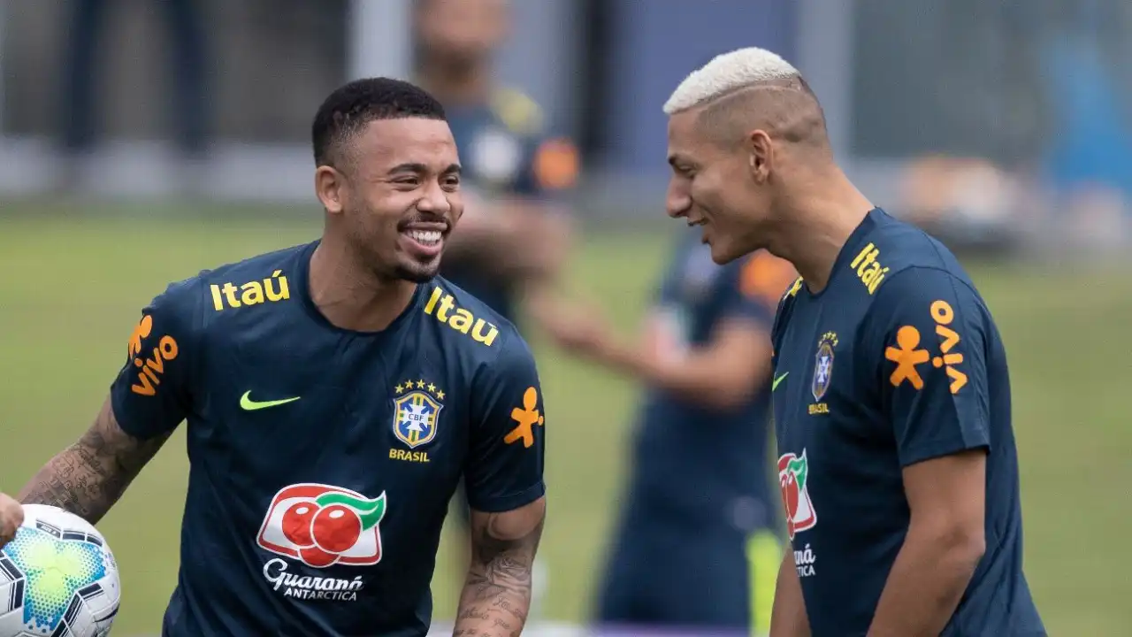 Gabriel Jesus em ação pelo Arsenal, cogitado como reforço do Flamengo e Palmeiras - foto: reprodução