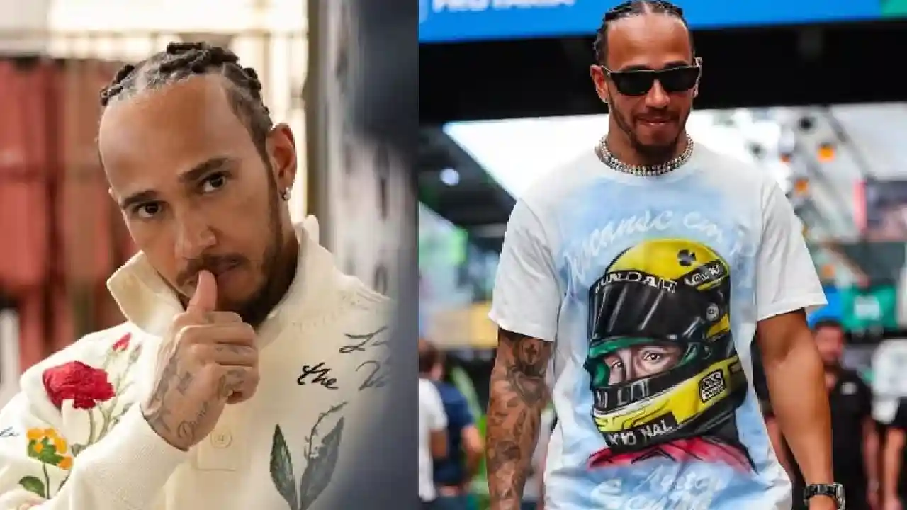 Lewis Hamilton faz homenagem a Ayrton Senna em Interlagos com volta em carro histórico do piloto brasileiro