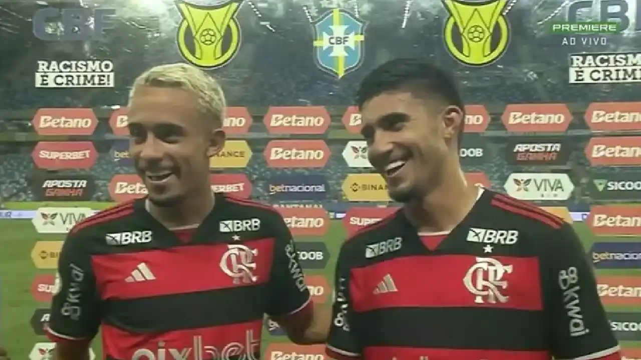 Flamengo vence Cuiabá de virada com gols de Guilherme e Matheus Gonçalves - foto: reprodução