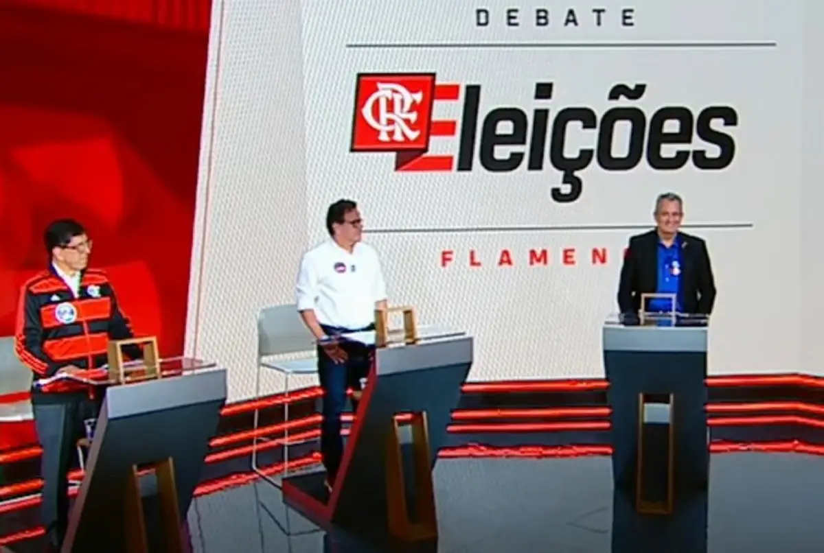 Debate entre candidatos à presidência do Flamengo é marcado por ataques pessoais