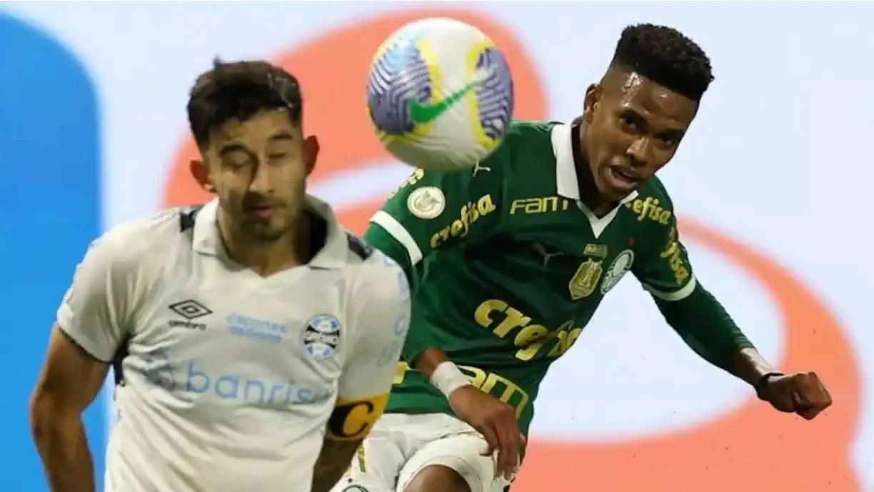 Palmeiras beats Grêmio and Estêvão surpasses Pedro in artillery (Reproduction/Cesar Greco/Palmeiras)