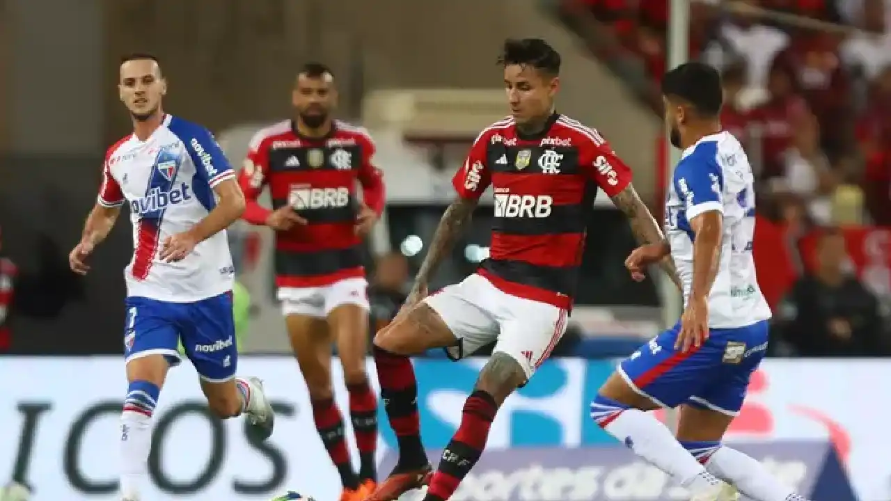  Fortaleza e Flamengo disputam confronto direto no Castelão - foto: reprodução