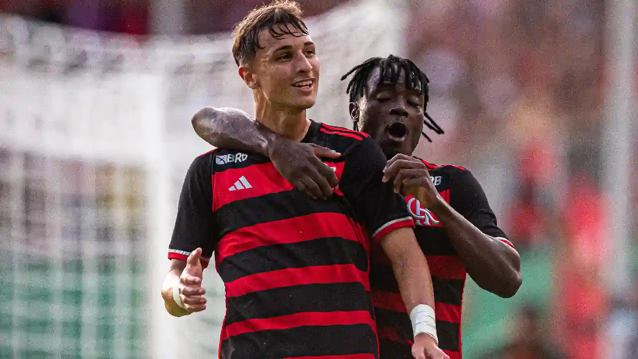 Flamengo sub-20 celebra vitória sobre Santa Cruz-AC - foto: reprodução