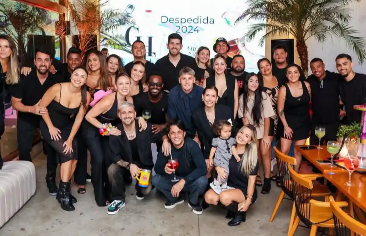 Elenco do Flamengo se despede de 2024 - Foto: Reprodução