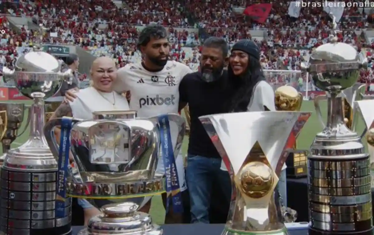 Irmã de Gabigol manda indireta para diretoria do Flamengo (Reprodução/ Flamengo)