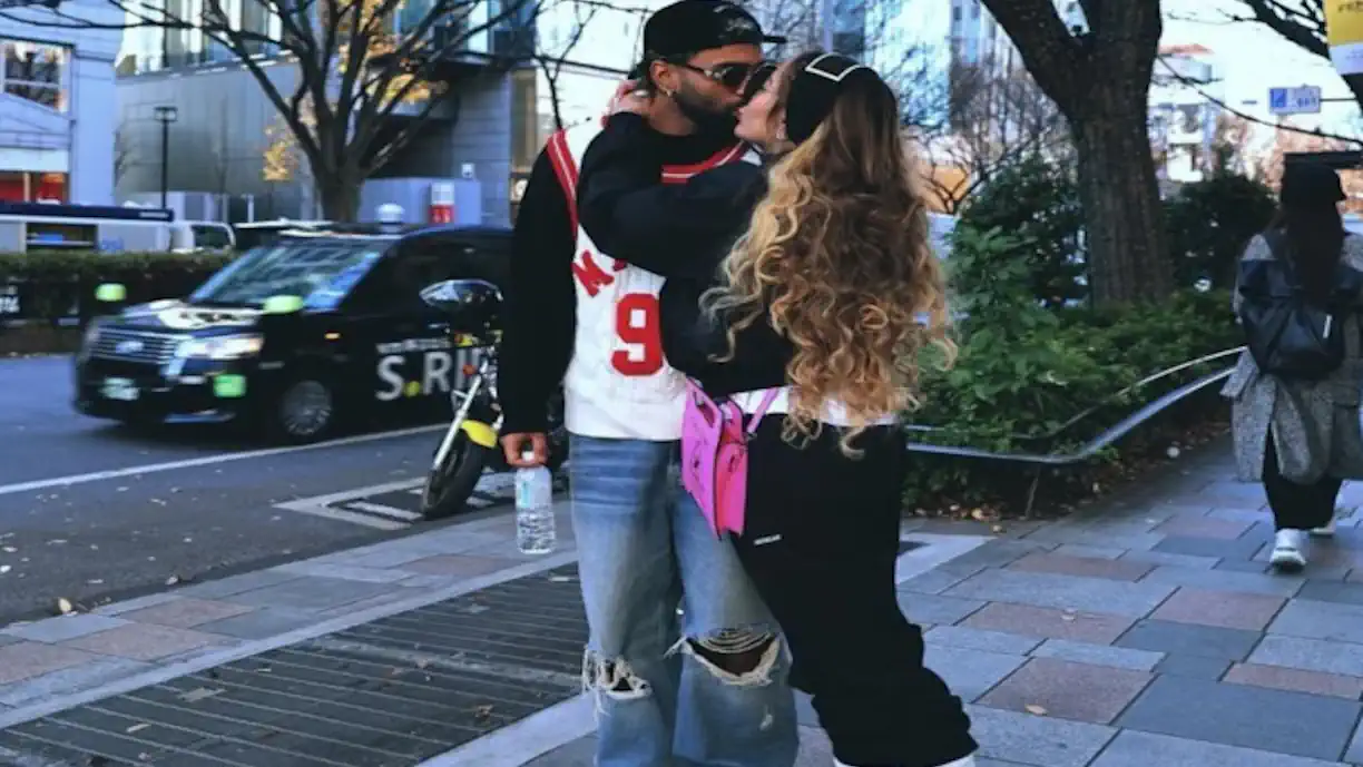 Rafaella Santos publica foto beijando Gabigol ( Reprodução/ Instagram)