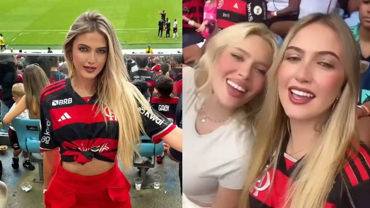 Karoline Lima e Flaesposas fortalecem laços, torcem juntas e celebram título do Mengão na Copa do Brasil - foto: reprodução