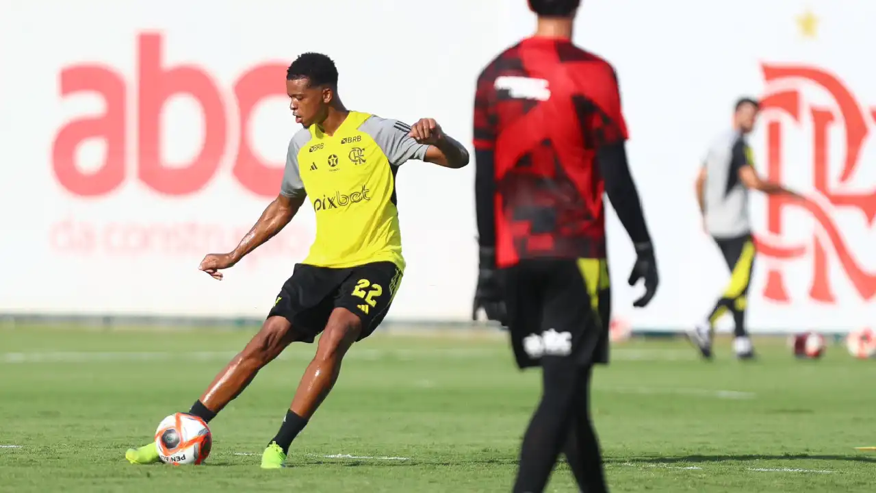 Flamengo inicia preparação para o Carioca 2025 com jovens da base e Carlinhos e Pablo - foto: reprodução