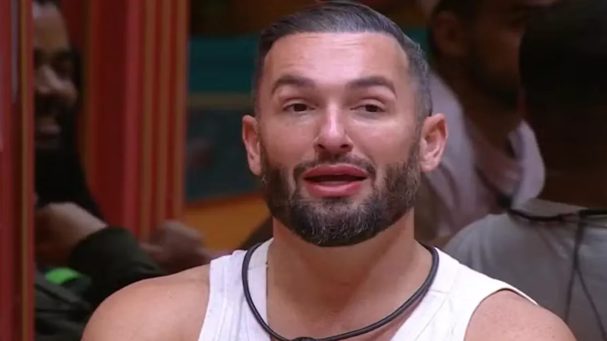 Diego Hypolito descobre traição de Gracyanne Barbosa e se emociona no BBB25