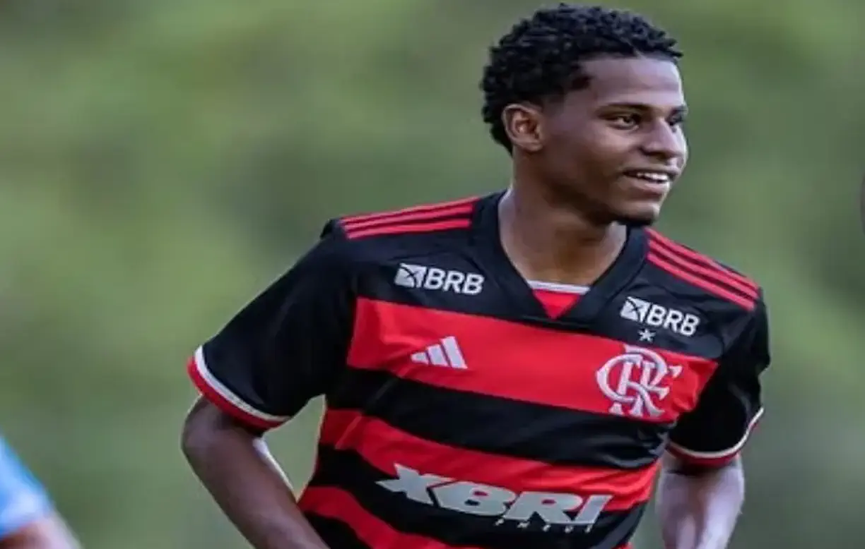 Destaque do Flamengo na Copinha revela sonho em atuar no profissional ( Reprodução/ Flamengo)