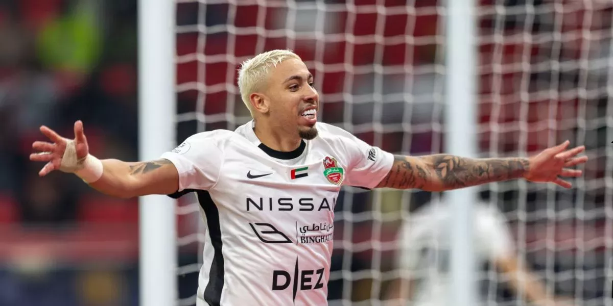 Former Flamengo, Guilherme Bala shines in Shabab al-Ahli with goal and decisive participation