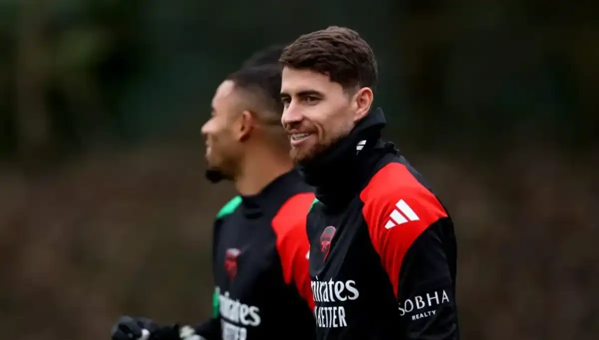 Jorginho em ação pelo Arsenal, alvo do Flamengo para reforçar o elenco no Super Mundial.( Foto/ Flamengo)