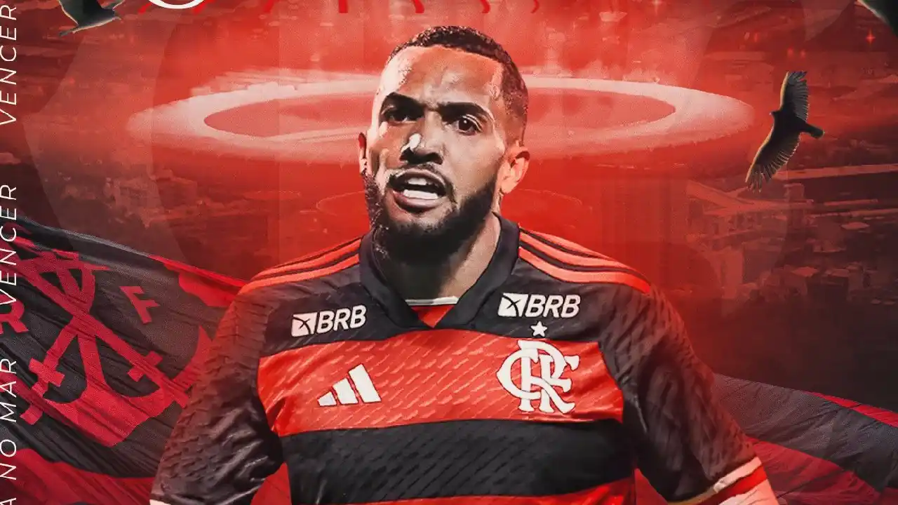 Flamengo oficializa a contratação de Juninho; confira qual será o número do atacante - foto: reprodução