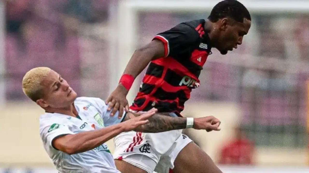 Boavista surpreende e derrota o Flamengo por 2 a 1 na estreia da Taça Guanabara, em Aracaju - foto: Flamengo