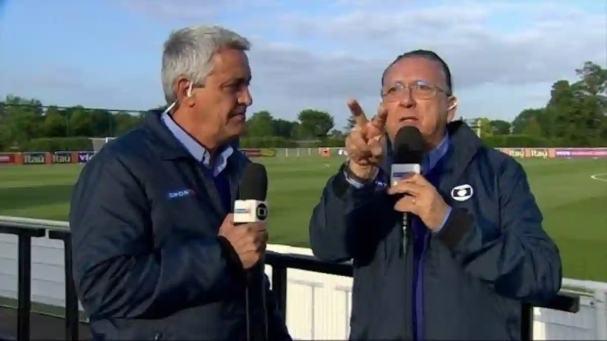 : Mauro Naves e Galvão Bueno lideram transmissões do Brasileirão no Amazon Prime Video a partir de 2025. ( Foto : Globo ) 