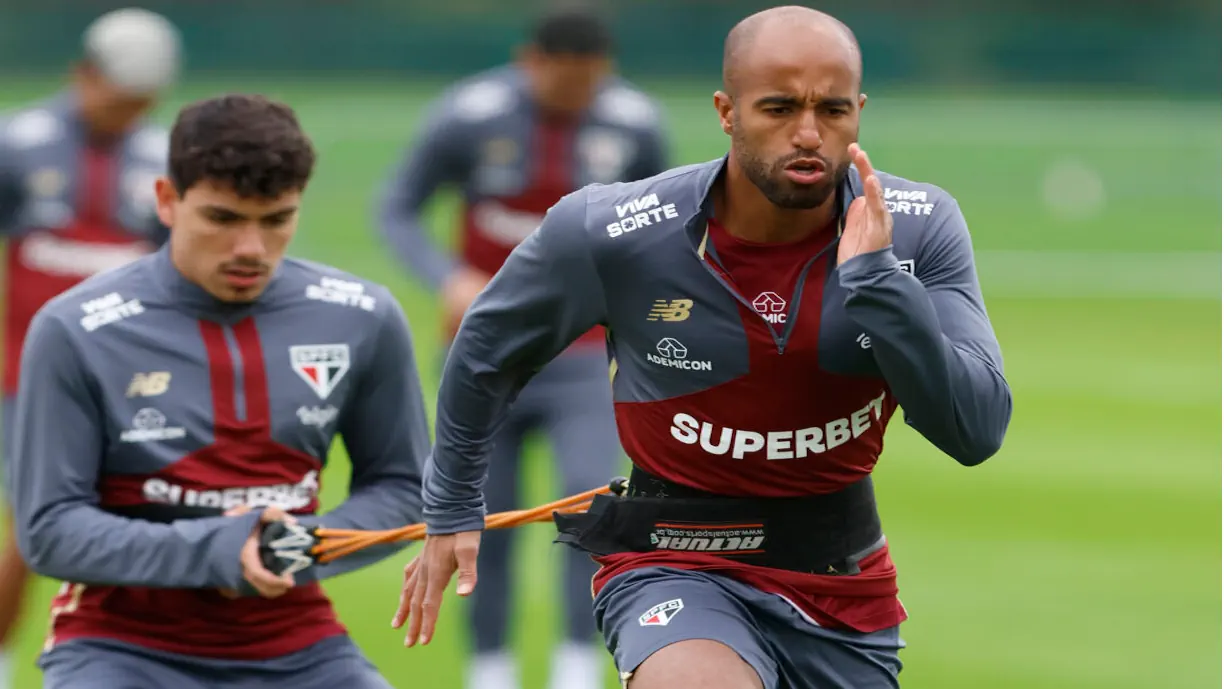 Técnico do São Paulo realiza alterações na equipe titular ( Reprodução/São Paulo)